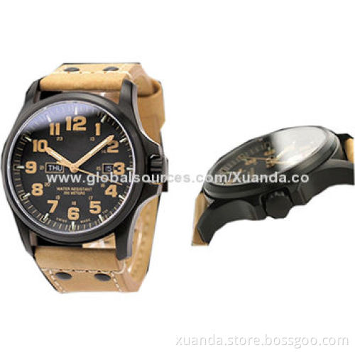Fashionable watch, genuine leather, mechanical watch for outdoorNew